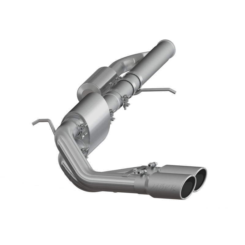 MBRP 09+ Chevrolet Silverado 1500 4.3L 3in Pre-Axle Dual Outlet Cat Back - T409 Secondary image