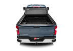 BAK 2020 Chevy Silverado 2500/3500 HD 8ft Bed BAKFlip G2 truck bed cover open view