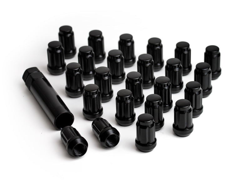 ICON Alloys Lug Nut Kit Black - 12x1.5 - 24 Lug Nuts w/ Key for offroad vehicles. Main image