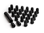 ICON Alloys Lug Nut Kit Black - 12x1.5 - 24 Lug Nuts w/ Key for offroad vehicles.