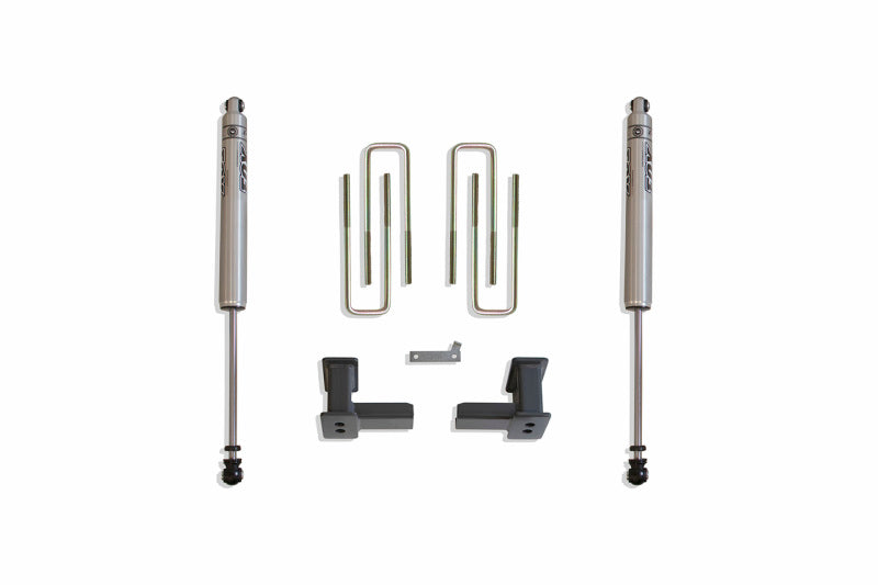 MaxTrac 15-18 Ford F-150 2WD 4in Rear Lift Kit components