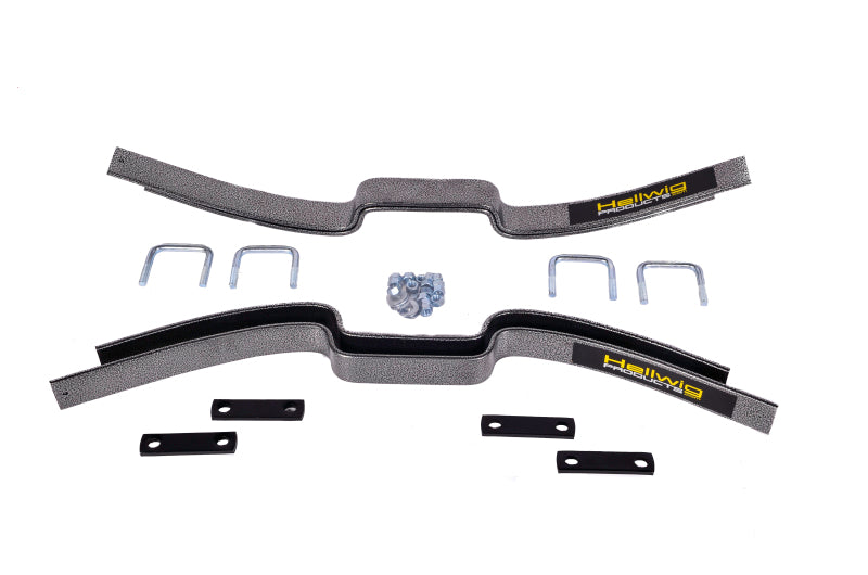 Hellwig 20-21 Chevy Silv 3500HD 2/4WD Contact Helper Spring Kit - 2 Additional Leaves components with hardware and brackets