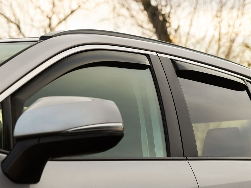 WeatherTech 08-20 Dodge Grand Caravan Front&Rear Side Window Deflectors - Dark Tint Secondary image