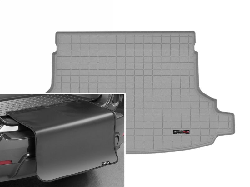 WeatherTech 25-25 Subaru Forester Behind Seating w/Bumper Protector Cargo Liner - Grey Secondary image