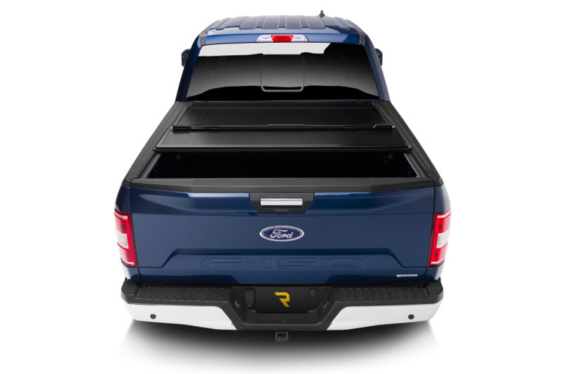 BAK 15-20 Ford F-150 6ft 6in Bed BAKFlip G2 on blue truck