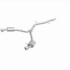 MagnaFlow 18-19 Audi A5 Dual Exit Polished Stainless CatBack Exhaust - 3in Main Piping Diameter
