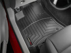 WeatherTech 05-08 Dodge Magnum Front FloorLiner - Black installed in vehicle.