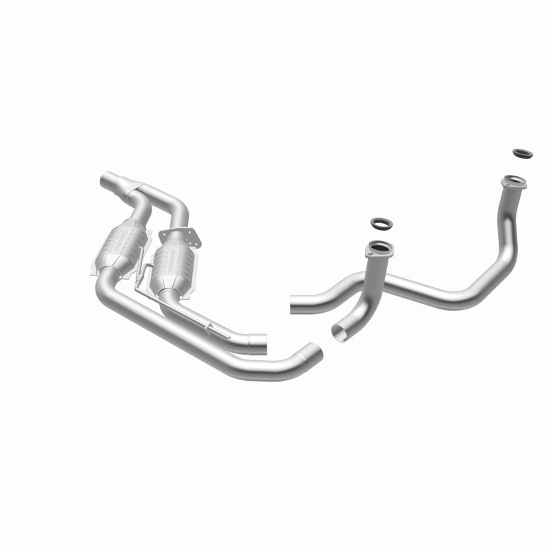MagnaFlow Conv DF GM 89 92 (2.5in Tubing) exhaust system parts