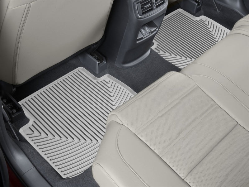 WeatherTech 2017+ Honda CR-V Rear Rubber Mats - Grey Secondary image