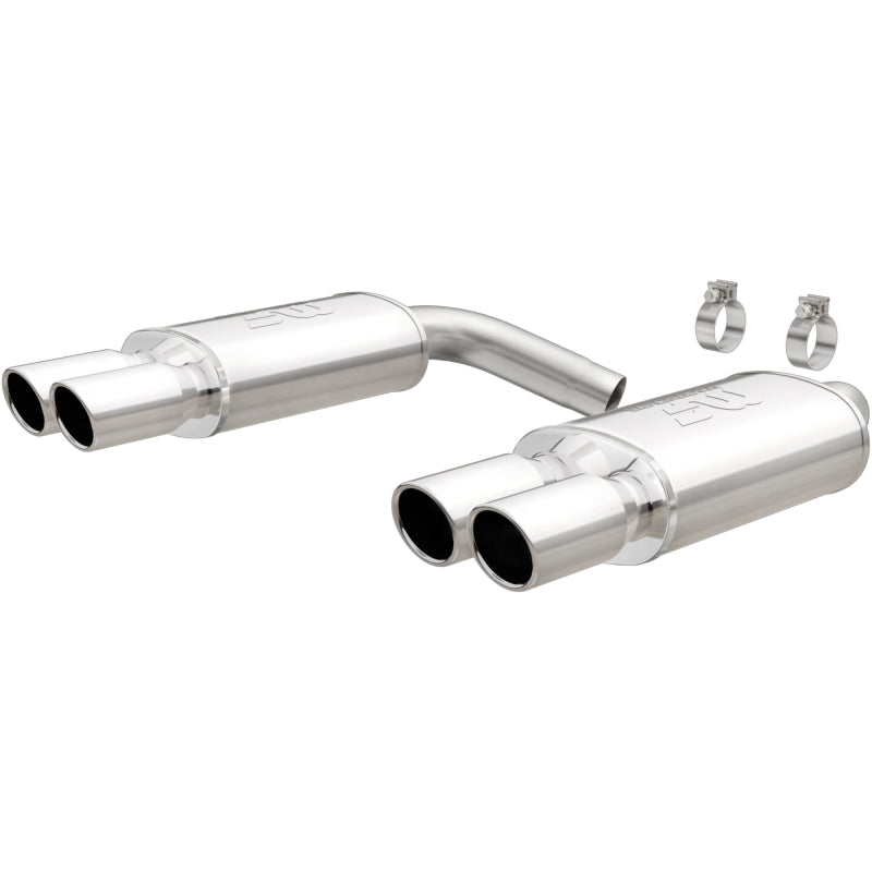 MagnaFlow Corvette C4 92-96 LT1 Axle Back Exhaust system with stainless steel design.