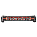 Rigid Industries Radiance+ Curved 20in. RGBW Light Bar for offroad performance upgrades.