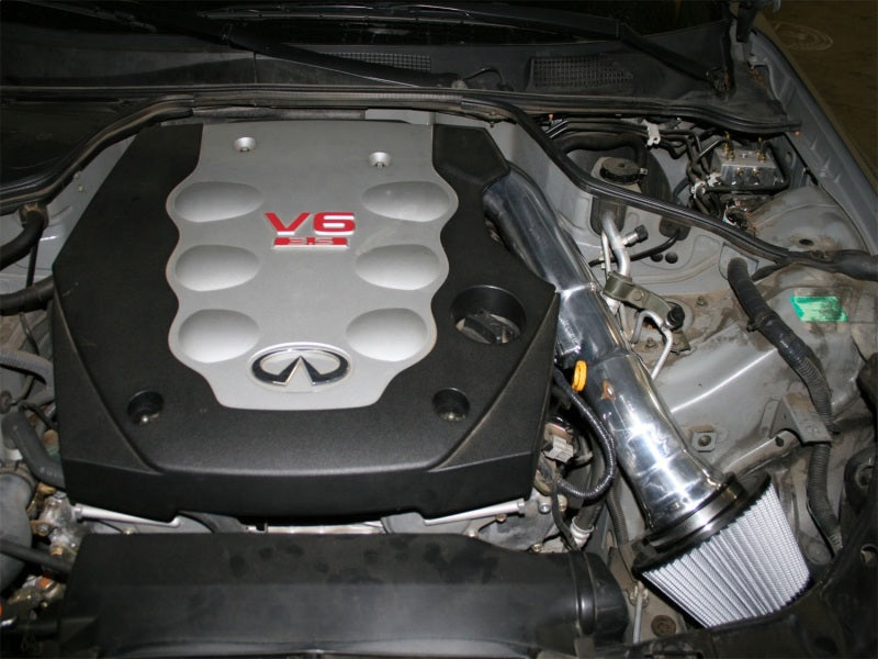 aFe Takeda Intakes Stage-2 PDS AIS PDS Nissan 350Z 03-06: Infiniti G35 03.5-06 V6-3.5L (blk) Secondary image