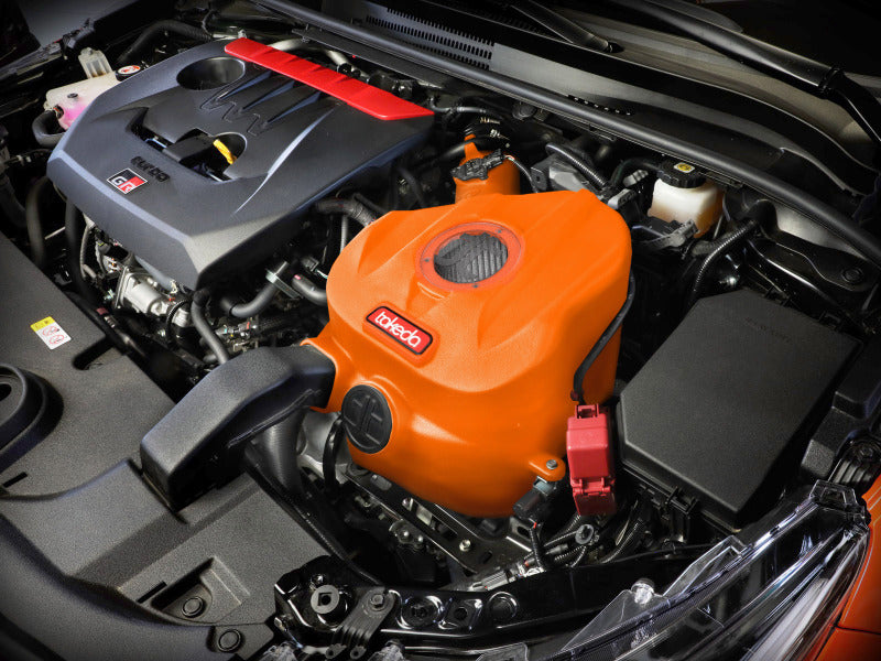 aFe 2023+ Toyota GR Corolla Takeda Momentum Cold Air Intake System Orange w/ Pro DRY S Filter Secondary image