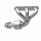 MagnaFlow Conv 06-08 Porsche Cayman DF SS OEM Grade Driver Side Catalytic Converter w/Header and exhaust manifold.