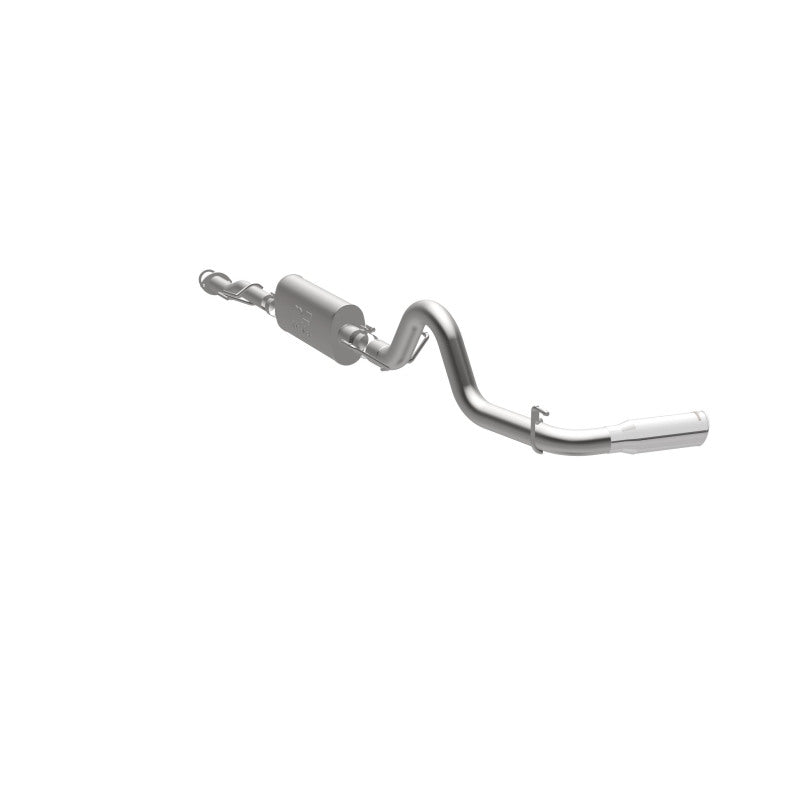 MagnaFlow Cat-Back 2016 Toyota Tacoma 3.5L V6 SS 3in Single Pass Side Exit Rear 4in Tip exhaust system
