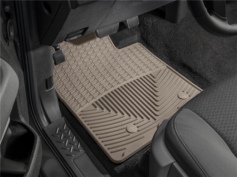 WeatherTech 99 BMW M3 Convertible Front Rubber Mats - Tan Secondary image