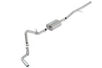Borla 2019 Silv/Sierra C/B Exhaust S-Type 1500 5.3L V8 AT 2&4WD EC STB(78.8) CC SB(69.3) 147.4 WB stainless exhaust system
