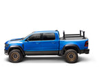 BAK 19-24 Dodge Ram (w/o Ram Box) Revolver X4ts 5.7ft Bed Cover w/T-Slot Rails on a blue truck