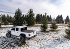 BAK 20-21 Jeep Gladiator Revolver X4s 5ft Bed Cover on snow