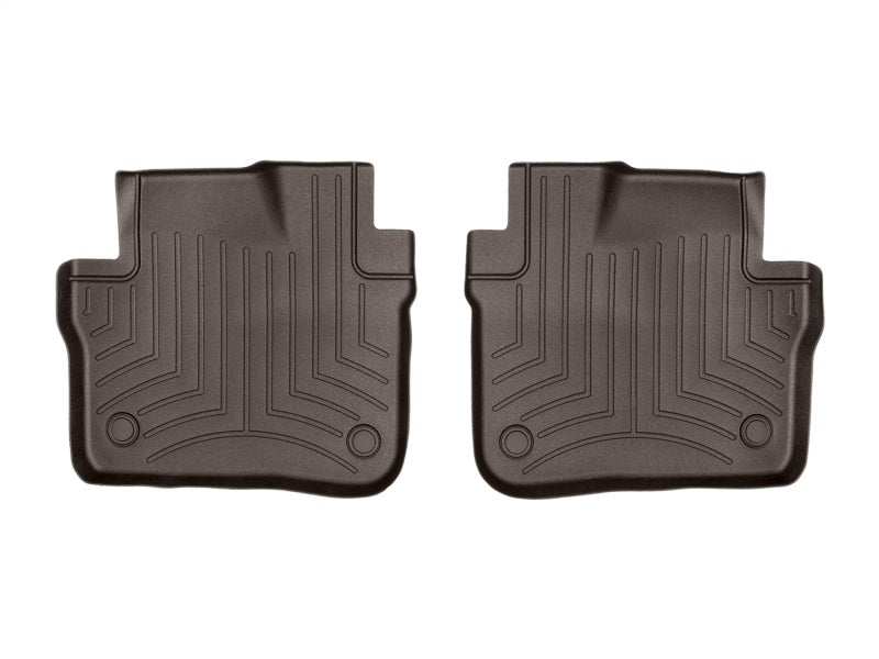 WeatherTech 2016+ Cadillac CT6 Rear FloorLiner - Cocoa Secondary image
