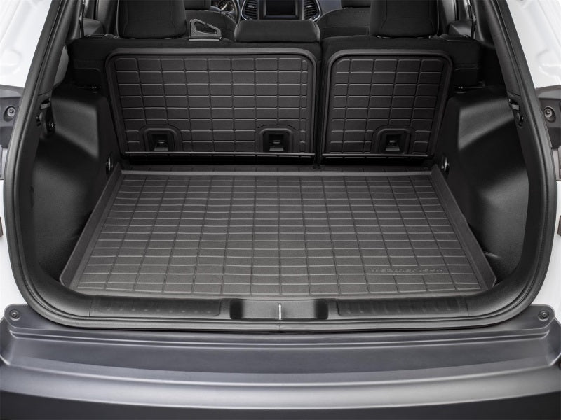 WeatherTech 19-22 Jeep Cherokee KL (w/Cargo Floor in Highest Pos) Seatback Cargo Liner HP - Black Secondary image