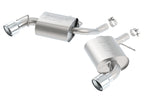Borla 2016 Chevy Camaro 2.0L Turbo AT/MT S-Type Rear Section Exhaust for offroad performance upgrades.