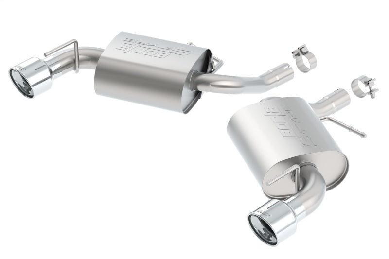 Borla 2016 Chevy Camaro 2.0L Turbo AT/MT S-Type Rear Section Exhaust for offroad performance upgrades.