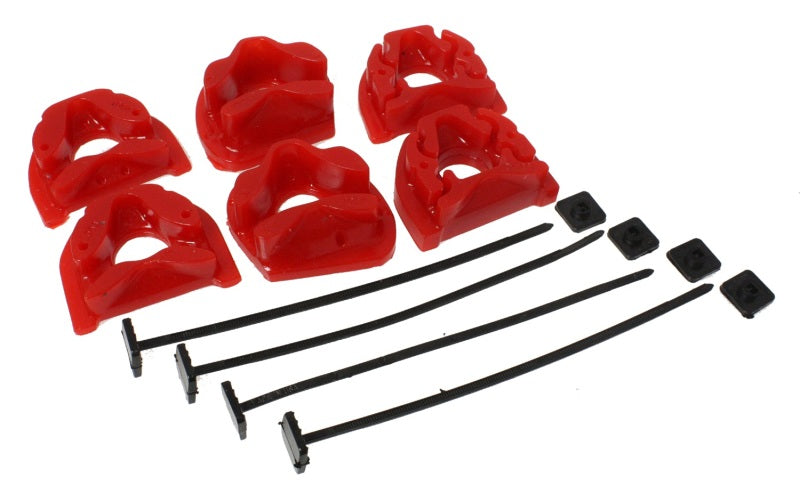 Energy Suspension 94-01 Acura Integra / 99-00 Honda Civic Si (Manual Transmission) Red Motor Mount I Secondary image