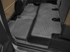 WeatherTech 14+ Toyota Tundra CrewMax Rear FloorLiners - Black for ultimate interior protection.
