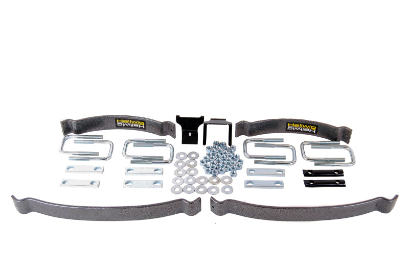 Hellwig 15-22 Chevrolet Colorado EZ Level 1000 Helper Spring - Up To 1000lbs installation kit components and hardware