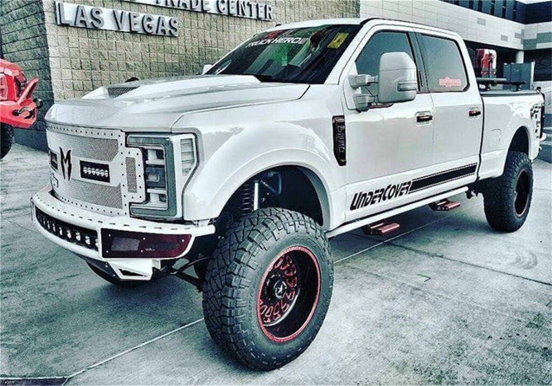 N-Fab M-RDS Front Bumper 2017 Ford F250/F350 Super Duty - Tex. Black w/Silver Skid Plate Secondary image