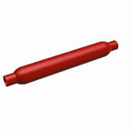 MagnaFlow Muffler Red Pack Series Glasspack 3.5in Rd 22in Body Length 2in/2in Inlet/Outlet for offroad performance upgrades.