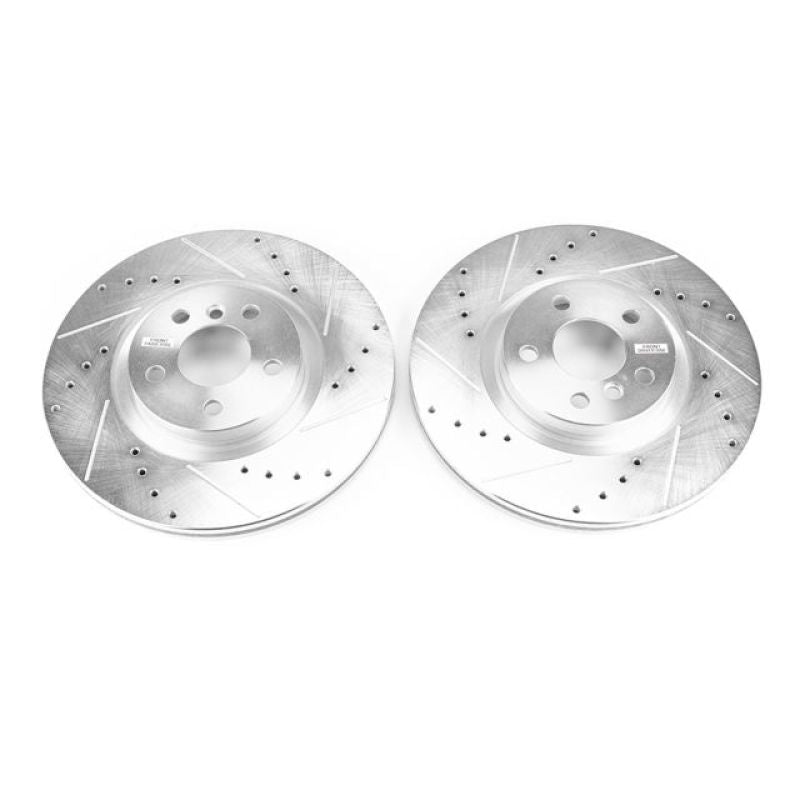 Power Stop 16-18 BMW X1 Front Evolution Drilled & Slotted Rotors - Pair Secondary image