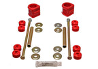Energy Suspension GM 4 X Front Stab Bar Bushing - Red parts