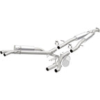 MagnaFlow Cat-Back Competition Exhaust 18-19 Kia Stinger L4-2.0LGAS Quad 2.5in Stainless Tips parts for performance upgrades.