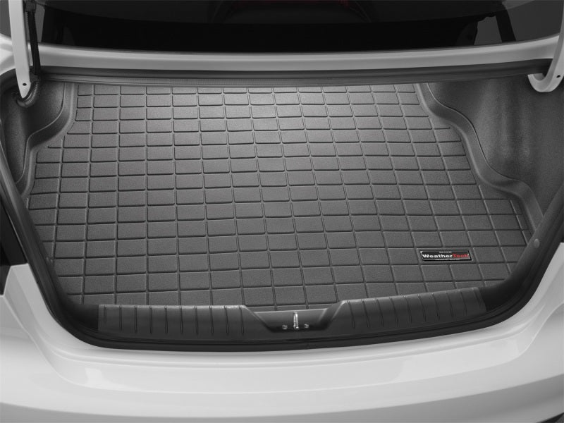 WeatherTech 2012+ Kia Rio Sedan Cargo Liner - Black Secondary image