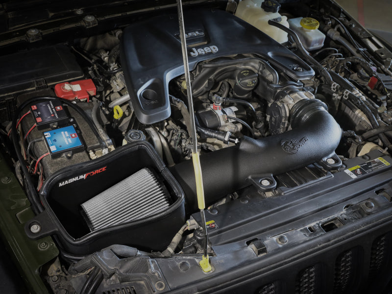 aFe Magnum FORCE Stage-2 Pro Dry S Cold Air Intake System Jeep Wrangler (JL) 18-23 V6-3.6L Secondary image
