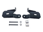 KC HiLiTES 18-19 Jeep Wrangler JL A-Pillar Light Mount Bracket Set (Pair) - Black for offroad lighting