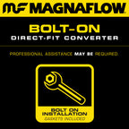 MagnaFlow Conv Direct Fit Catalytic Converter installation guide