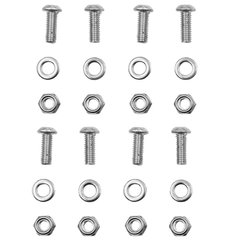 Rigid Industries 2020+ Ford Super Duty Dual Fog Mount hardware kit screws and nuts.