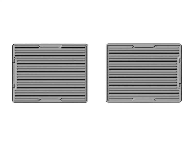 WeatherTech 10+ Ford Taurus Rear Rubber Mats - Grey Secondary image
