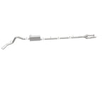 MagnaFlow Sys C/B 11-15 Ford Super Duty F250 6.2L EC CC, SS 3.5in Single Rear Pass Side Ext 5in Tip exhaust system