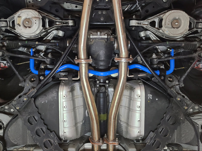 aFe 09-20 Nissan 370Z 09-20 V6-3.7L Control Rear Sway Bar - Blue Secondary image