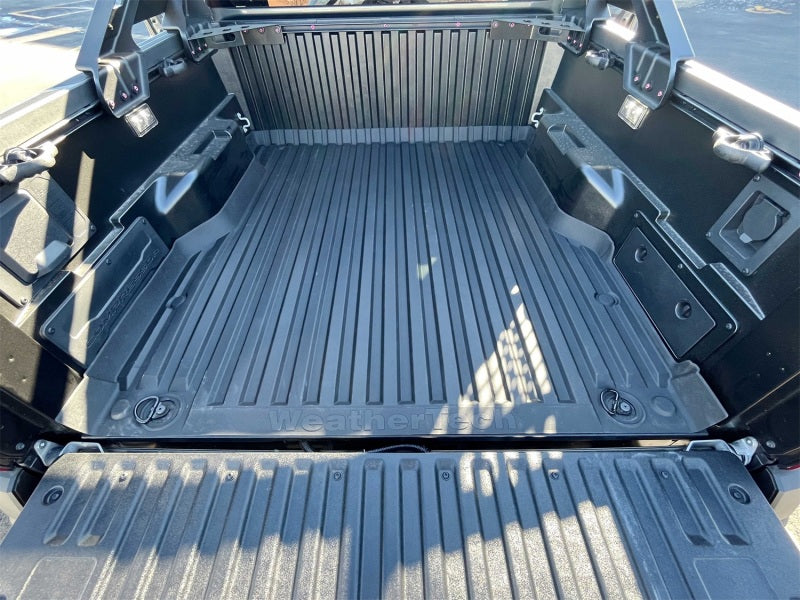 WeatherTech 2024 Toyota Tacoma (Incl. Hybrid) 5ft. Bed w/RHS Storage Sys ImpactLiner - Black Secondary image
