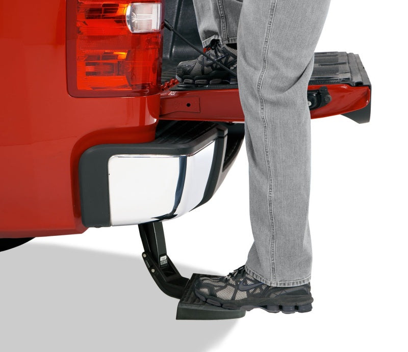 AMP Research 2009-2017 Dodge Ram 1500 BedStep - Black in use