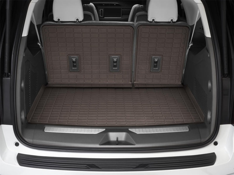WeatherTech 21-23 GMC Yukon XL / Yukon Denali XL & Chevy Suburban SeatBack Cargo Liner HP - Cocoa Secondary image