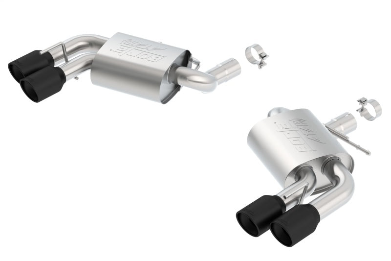 Borla 16-18 Chevy Camaro V8 SS AT/MT ATAK Rear Section Exhaust w/o Dual Mode Valves Ceramic Black Secondary image