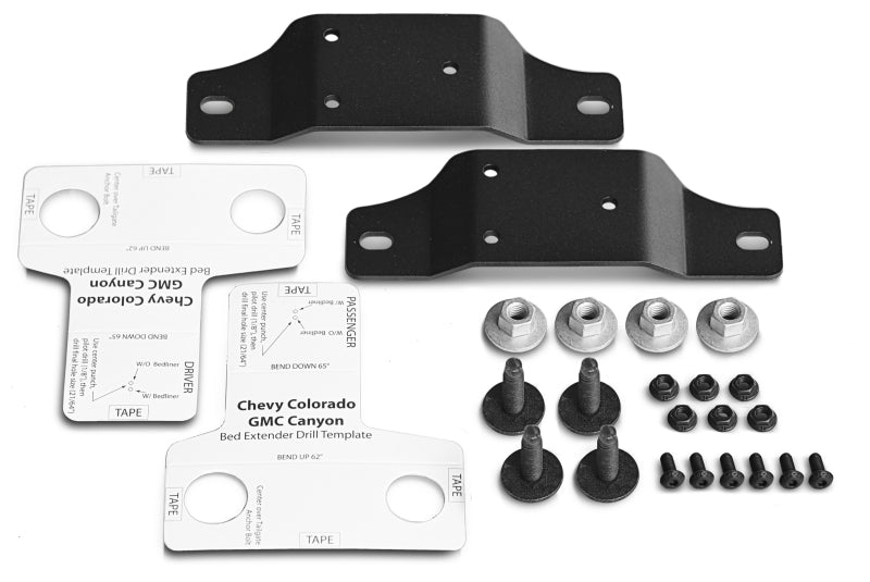 AMP Research 19-22 Chevrolet/GMC Colorado/Canyon Bedxtender HD Kit - Black Secondary image