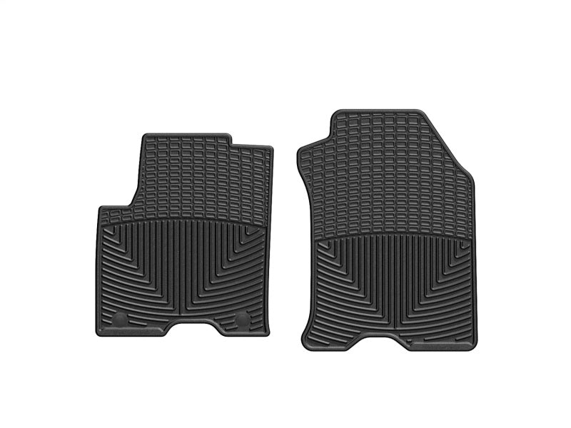 WeatherTech 10-11 Ford Focus Front Rubber Mats - Black Secondary image