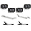 Baja Design 2024+ Toyota S2 SAE OEM Fog Light Replacement Kit - Clear